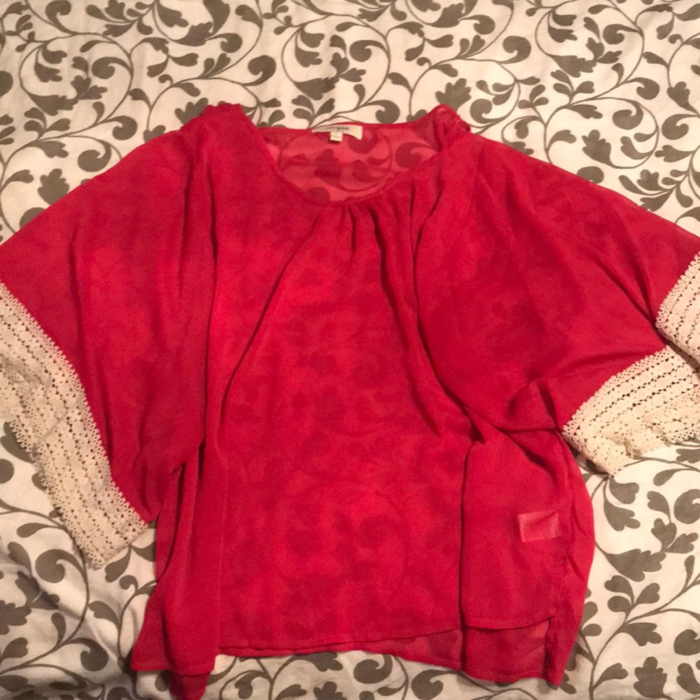 Sheer summer shirt